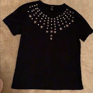 Embellished Forever 21 T-shirt (S)